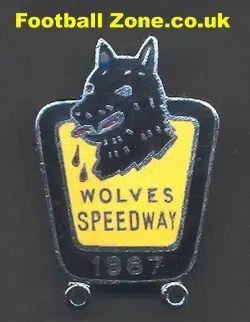 Wolverhampton Speedway Badge 1967