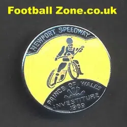 Newport Speedway Badge 1969