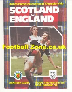 Scotland v England 1980 - Scottish Programmes