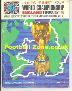 England World Cup 1966 Souvenir Brochure - 2