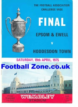 Epsom Ewell v Hoddesdon Town 1975 – Final