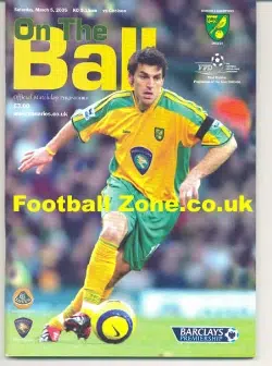 Norwich City v Chelsea 2005 – Champions Season