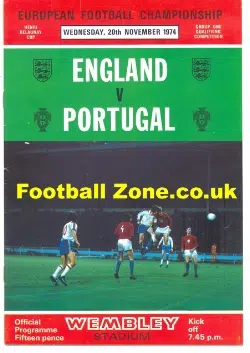 England v Portugal 1974