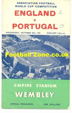 England v Portugal 1961