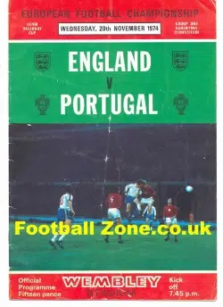 England v Portugal 1974