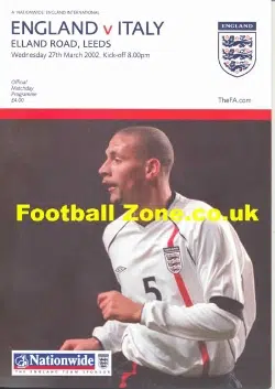 England v Italy 2002