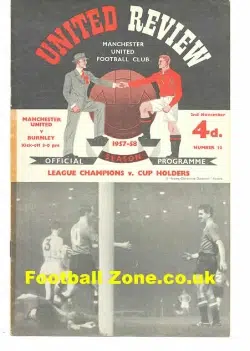 Manchester United v Portsmouth 1957