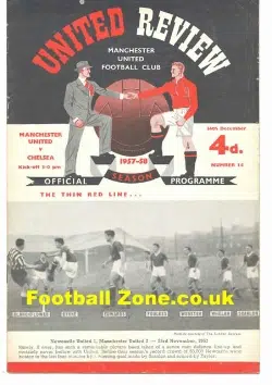 Manchester United v Chelsea 1957 - Munich Season