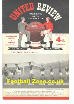 Manchester United v Chelsea 1957