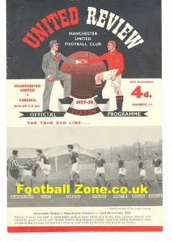 Manchester United v Chelsea 1957
