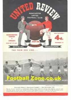 Manchester United v Chelsea 1957