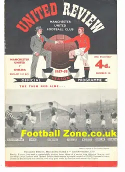 Manchester United v Chelsea 1957