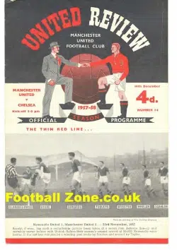 Manchester United v Chelsea 1957