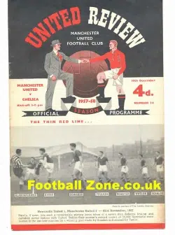 Manchester United v Chelsea 1957