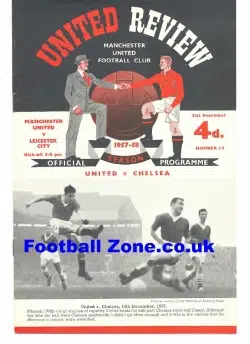 Manchester United v Leicester City 1957 - Kenny Morgans First