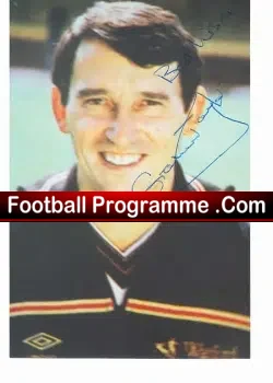 Aston Villa Graham Taylor Autographed Letter Pic Grimsby England
