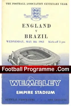 England v Brazil 1963