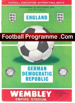 England v Germany 1970
