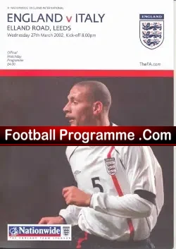 England v Italy 2002