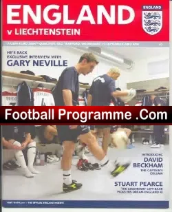 England v Liechtenstein 2004