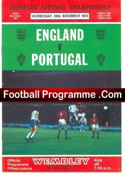 England v Portugal 1974