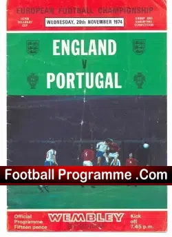England v Portugal 1974