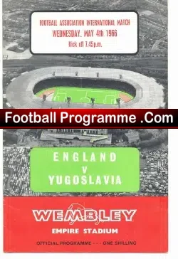 England v Yugoslavia 1966 – Martin Peters Debut