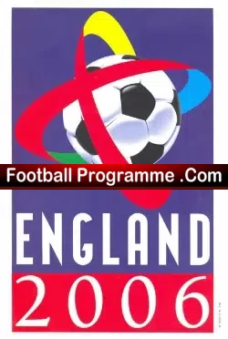 England World Cup 2006 FA Press Pack World Cup Bid