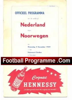 Holland v Norway 1959
