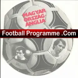 Hungary v England 1983 – Unusual Collectors Programme