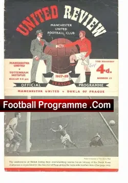 Manchester United v Tottenham 1957 – Munich Season