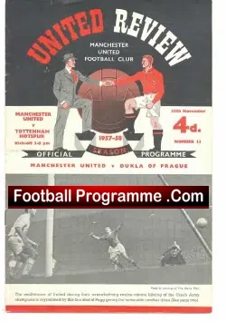 Manchester United v Tottenham 1957 – David Gaskell Debut
