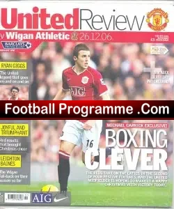 Manchester United v Wigan Athletic 2006