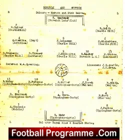 Norfolk & Suffolk v Northamptonshire 1954 – Schoolboys Final