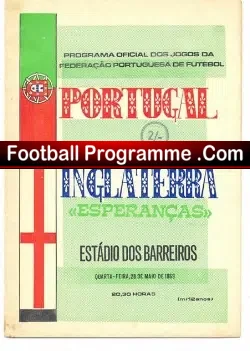 Portugal v England 1969