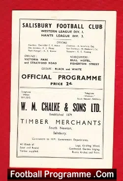 Salisbury Town v Purton 1948